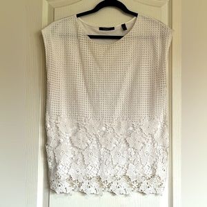 👚ESPRIT Lace Sleeveless Top